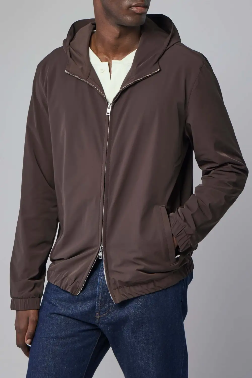 Hooded Minimal Jacket