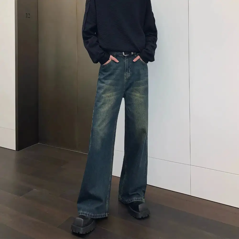 Retro Fade Bootcut Jeans