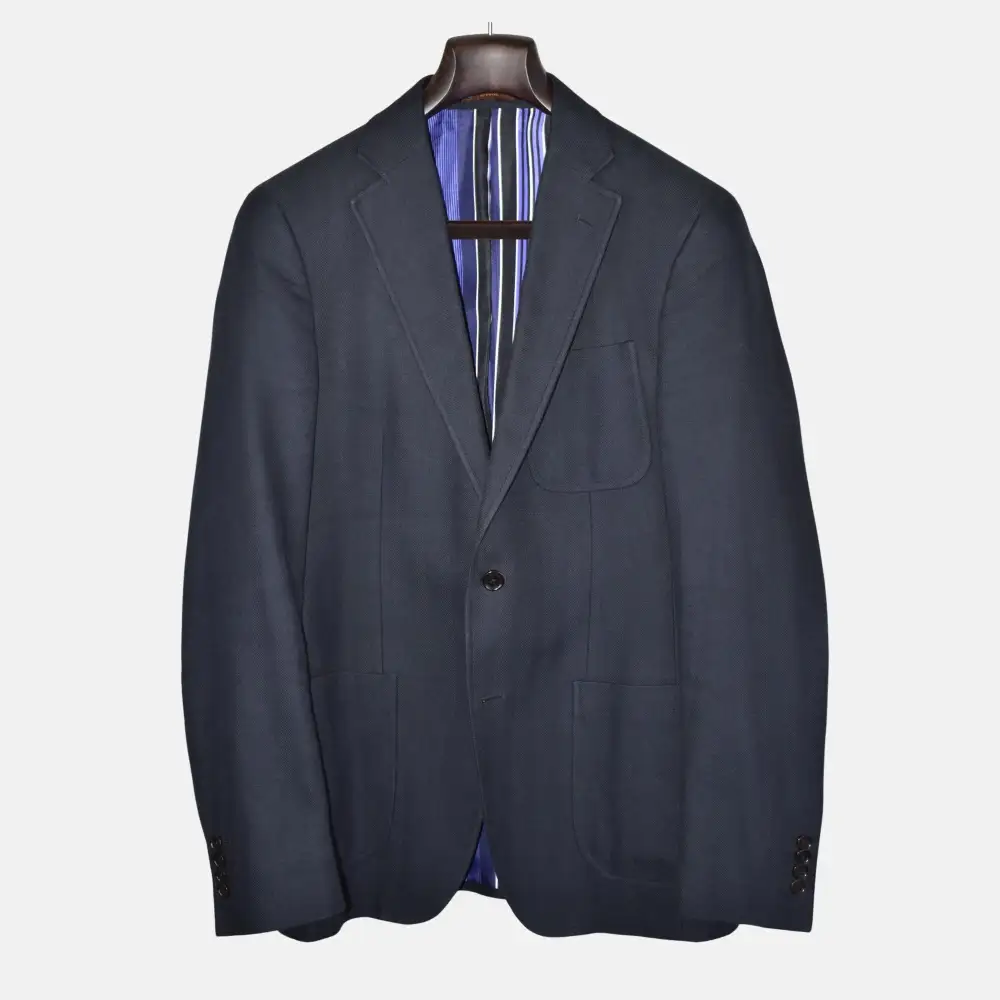 Classic Cotton Tailored Blazer Jacket