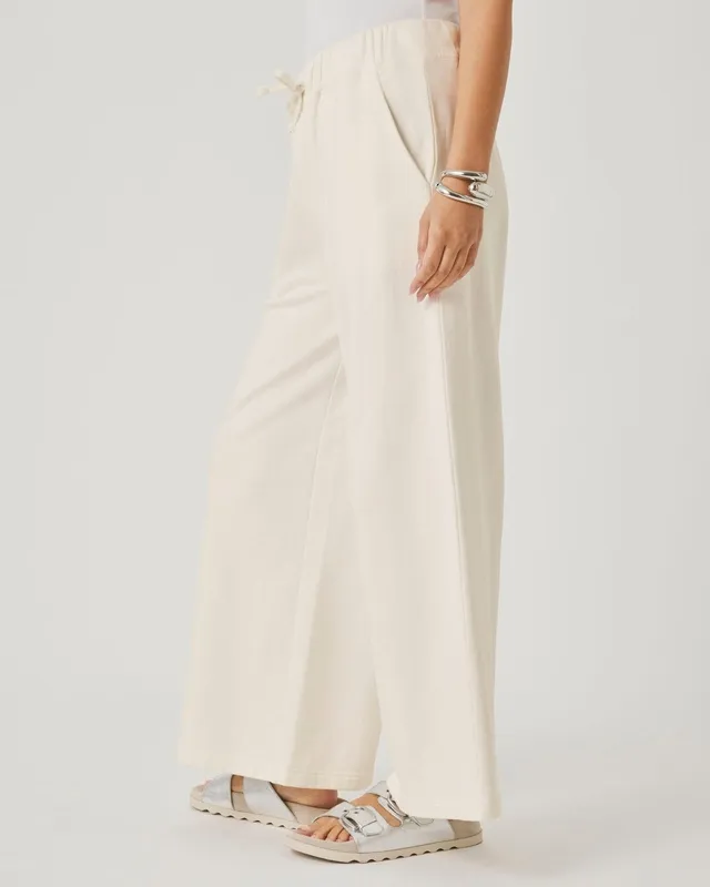 Terry Cropped Pant Jogger Pants