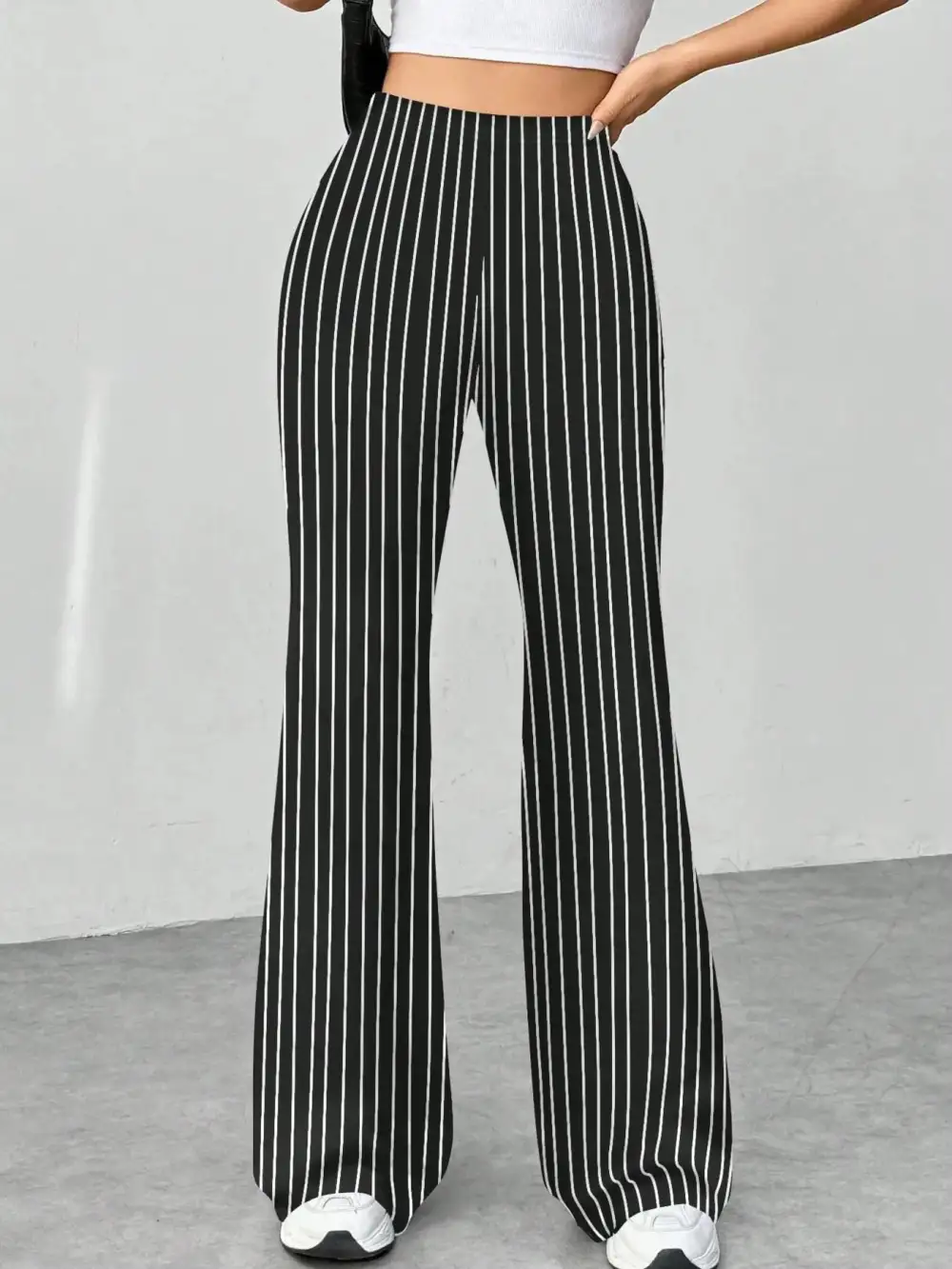 High Waist Flare Pants