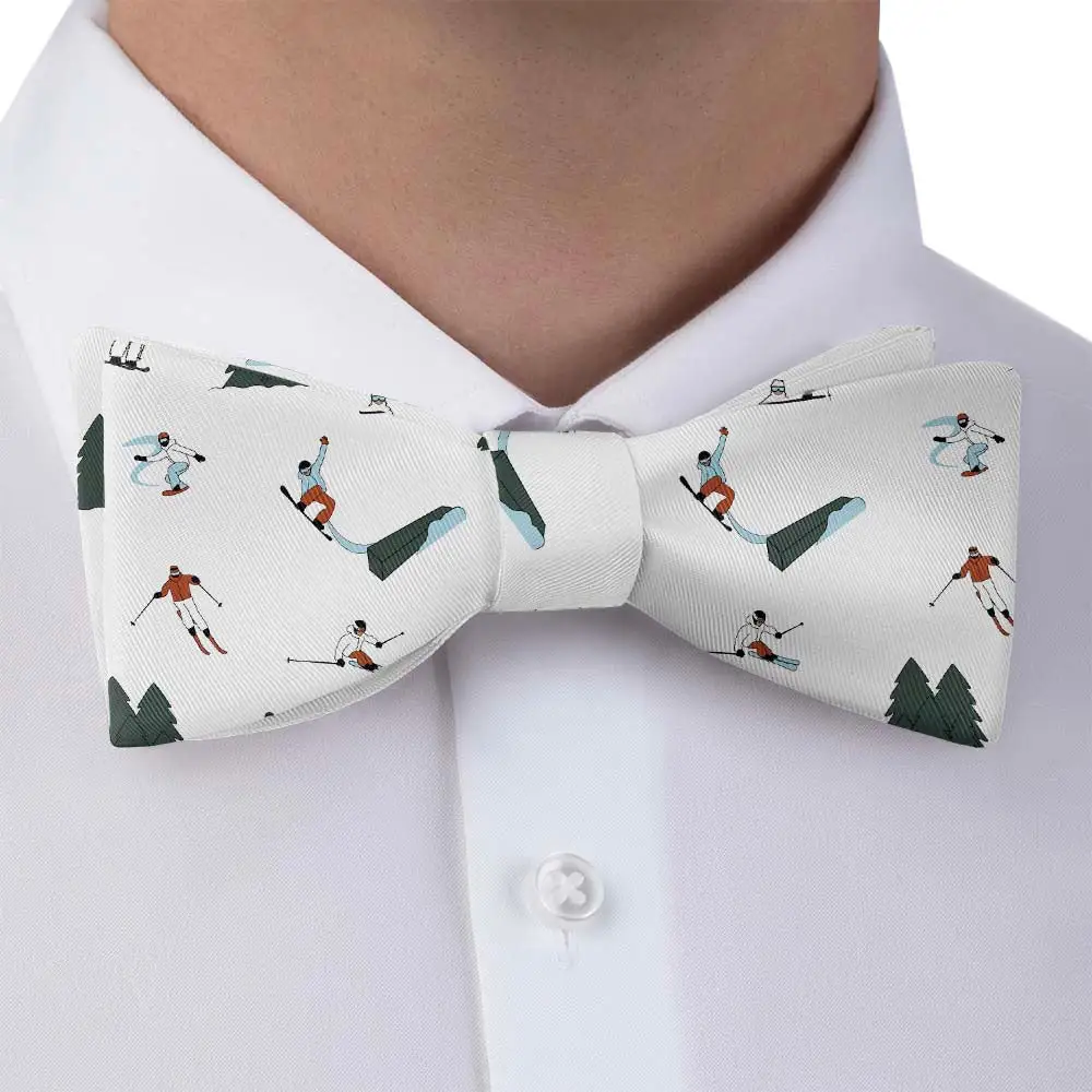 The Slopes Pattern Bow Tie