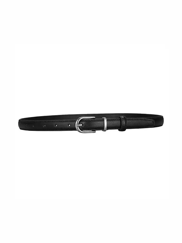 Structured Classic Buckle Belt
