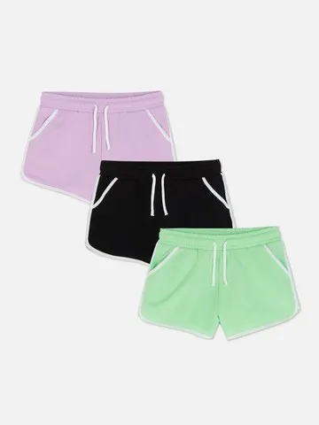 7-15yrs | 3pk Running Shorts