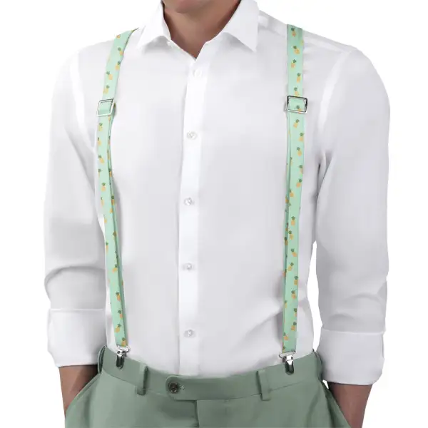 Pineapples Theme Suspenders