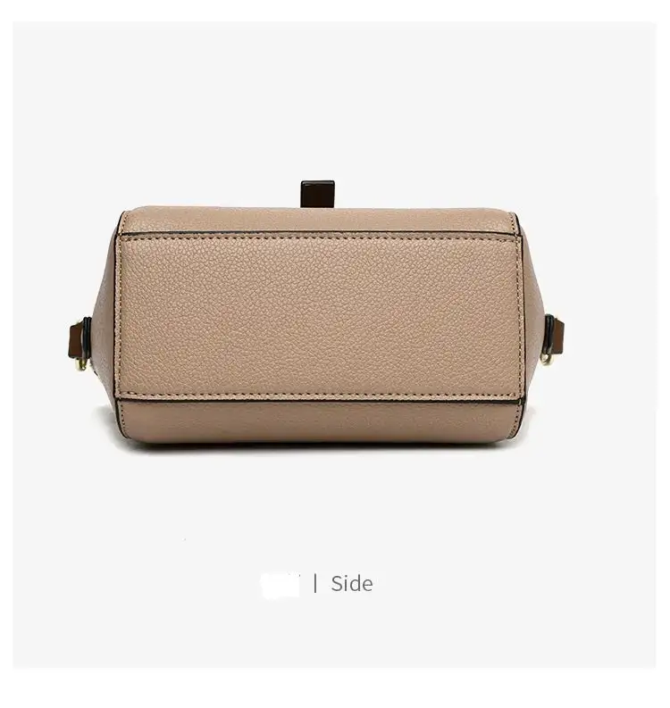 Chic Charm: Small Pu Leather Shoulder Purse With Fur Ball