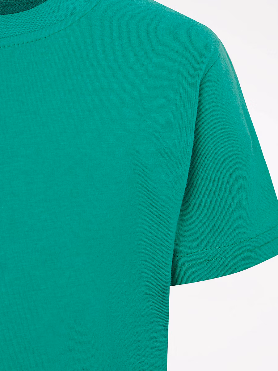 Green Crew Neck School T-Shirt 2 Pack detail 3