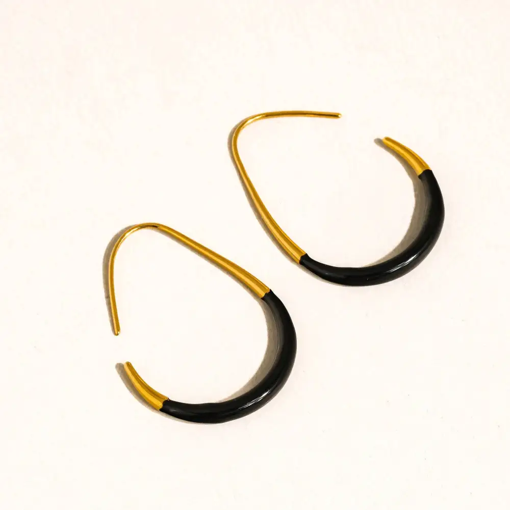 Delicate Classic Rounded Hoop Earrings