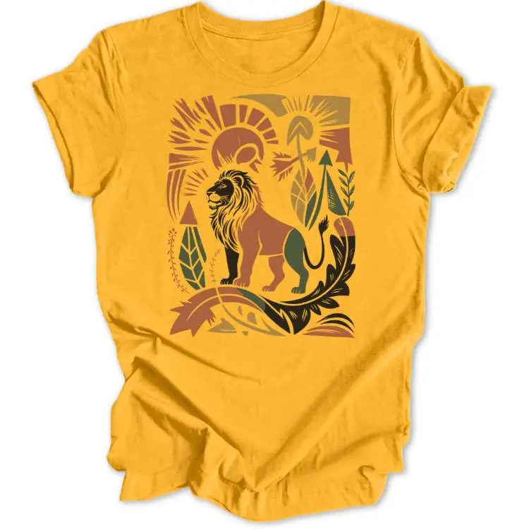 Framed Lion Unisex T-Shirt