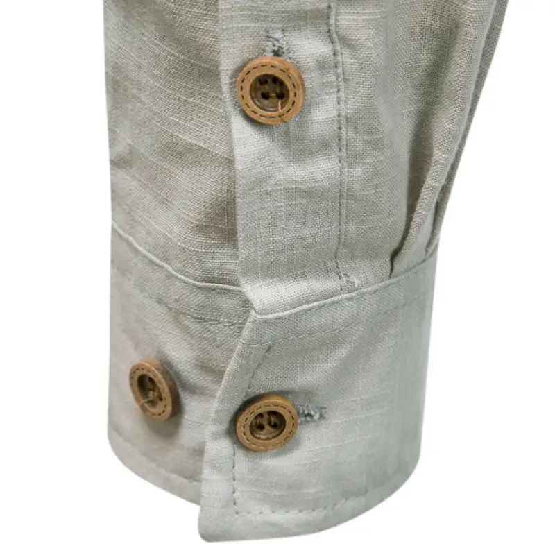 Relaxed Collar Band Shirt