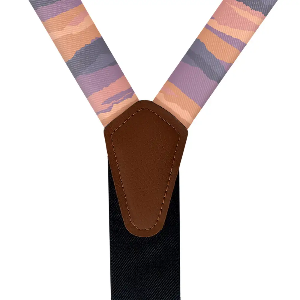 Mountain Sunset Theme Suspenders