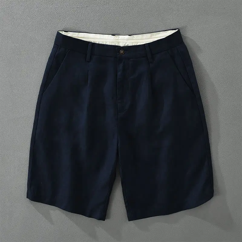 Wide Leg Pocketed Shorts