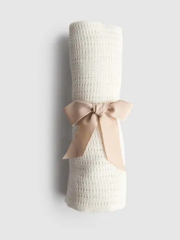 Cellular Baby Blanket
