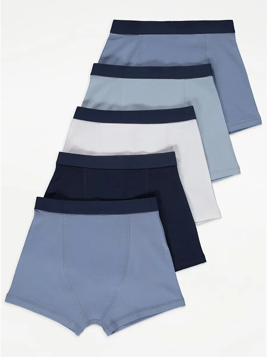 Blue Trunks 5 Pack