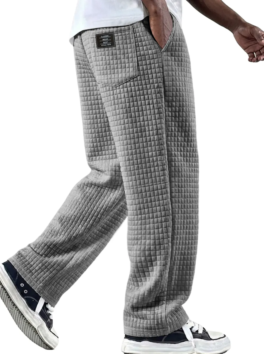 Textured Knit Utility Pocket Pants