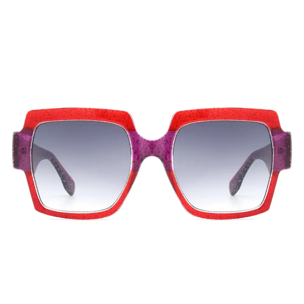 Modern Square Frame Sunglasses