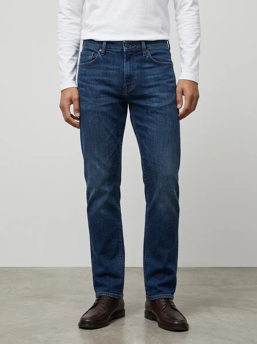 Dark Washed Slim Jeans