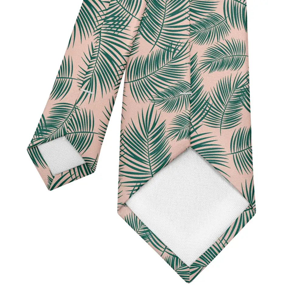 Palm Leaf Pattern Necktie
