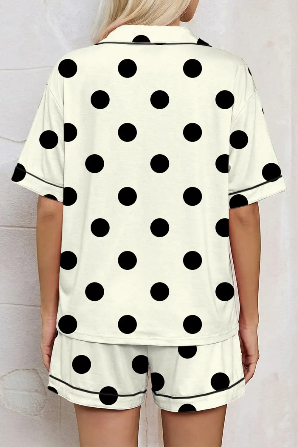 Black White Polka Dot
