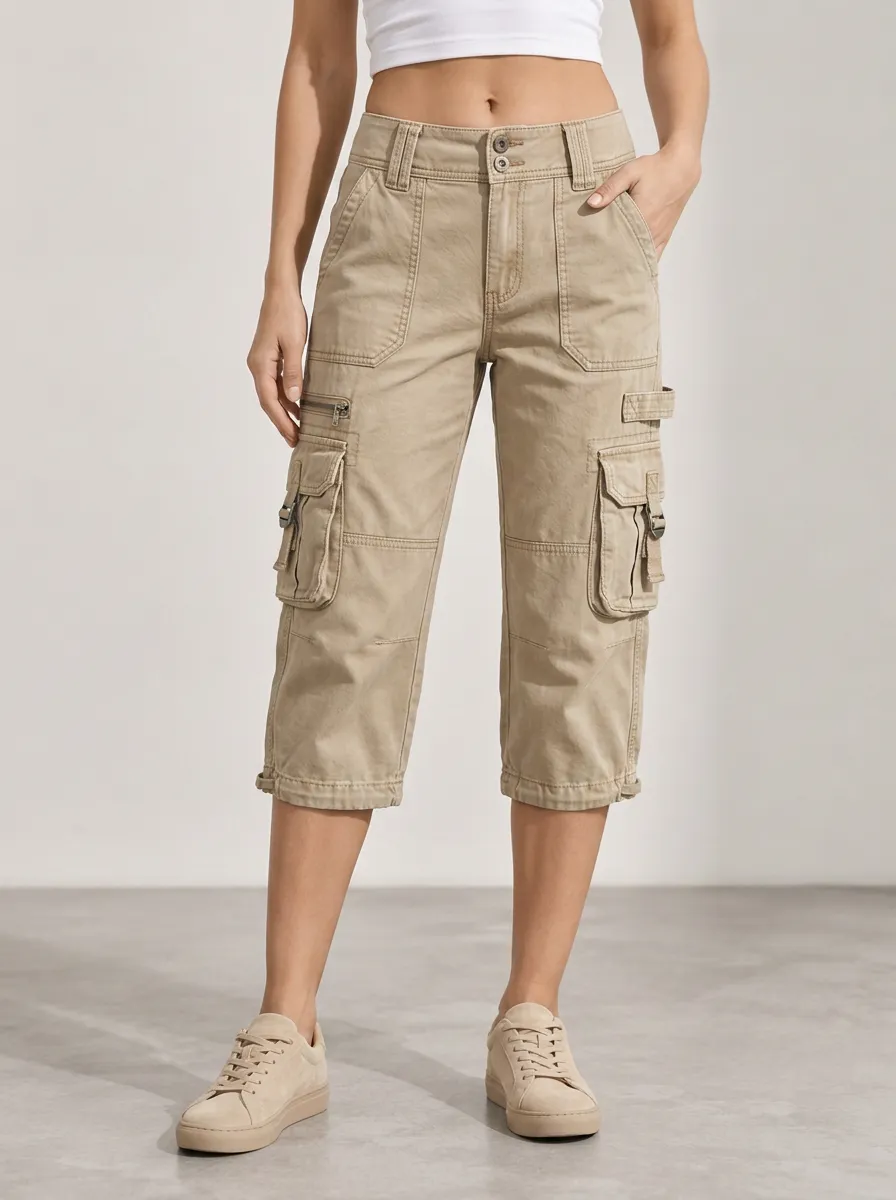 Women's Utility Multi-Pocket Field Ready Capri Pants