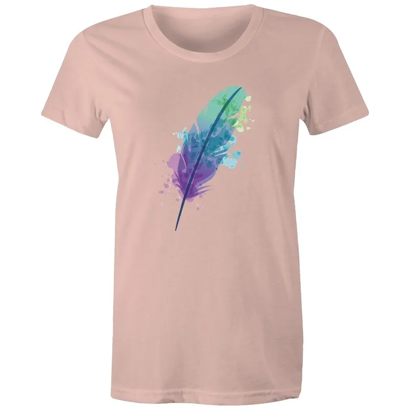 Feather Watercolour T-Shirt