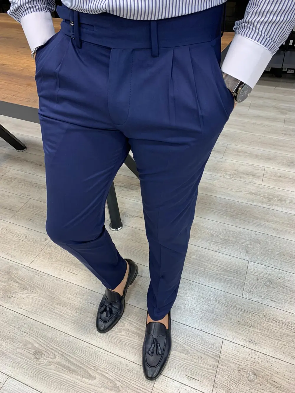 Refined Slim Fit Classic Tailored Trousers