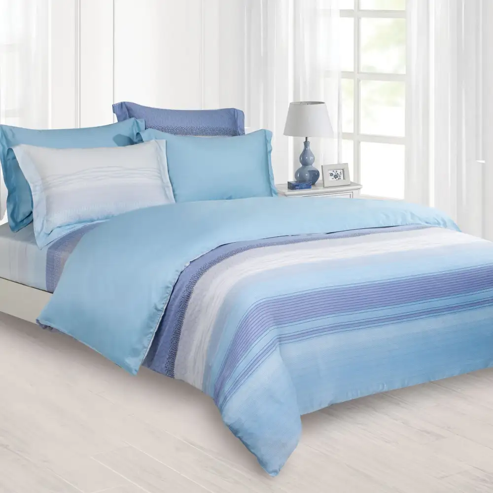 Classic Lyocell Fiber Woven Complete Bedding Set