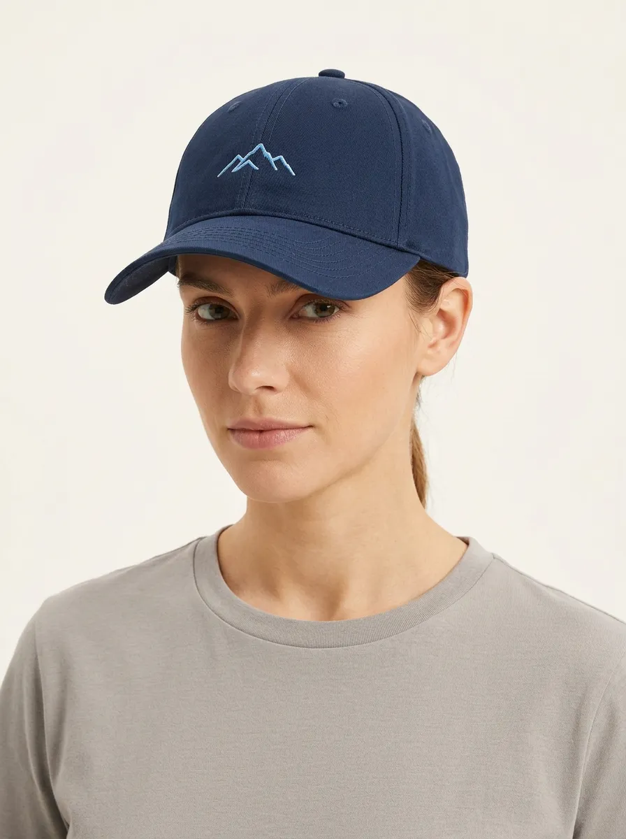 Unisex Outdoor Trail Mountain Embroidered Baseball Cap