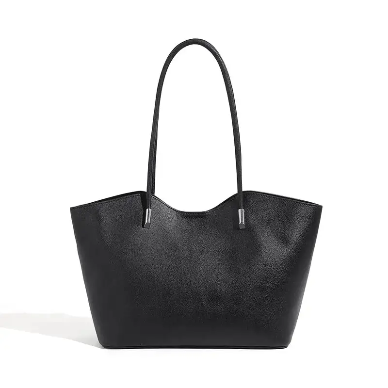 Refined Luxury: Soft Genuine Leather Large-Capacity Handbag