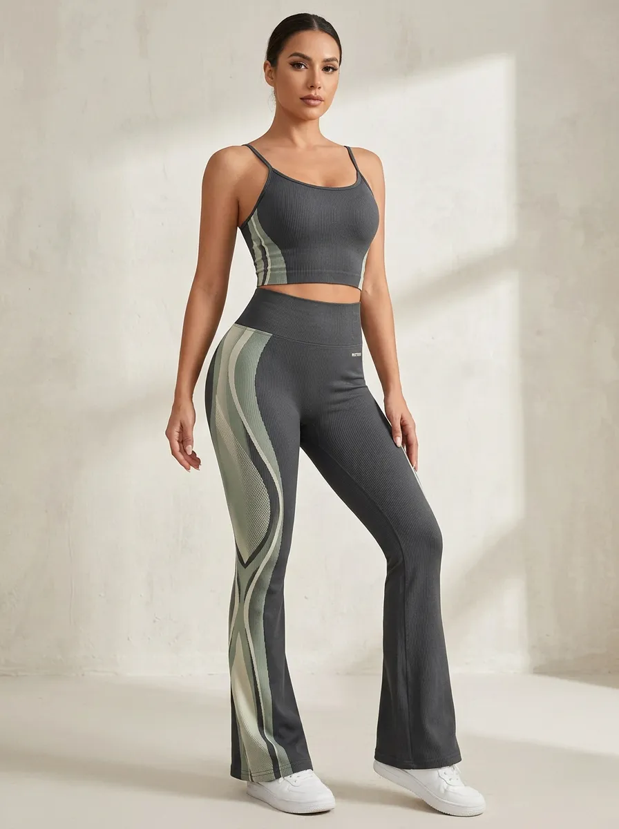 Wave Strap Detail Flare Active Set