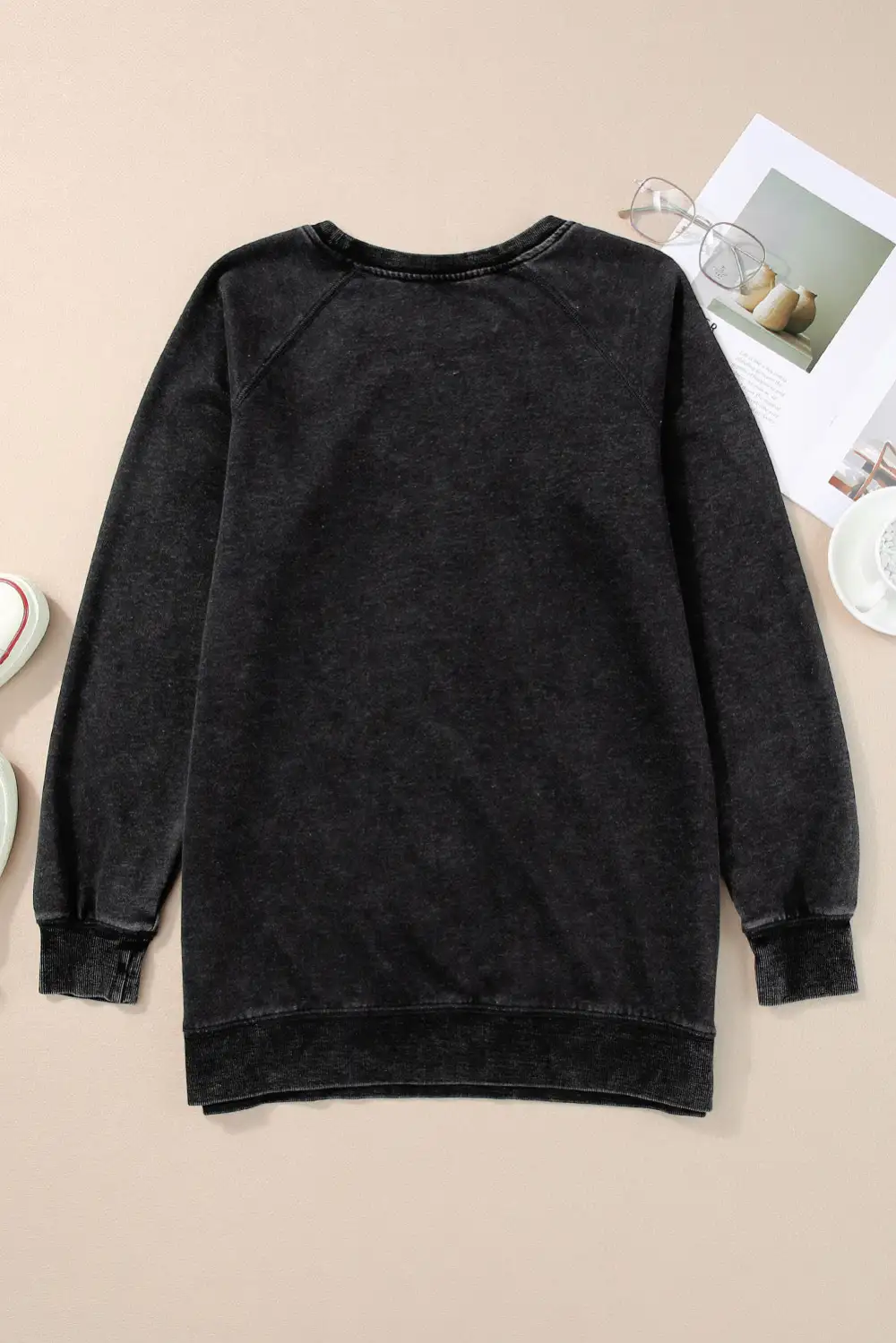 Mineral Wash Oversized Sweatshirt