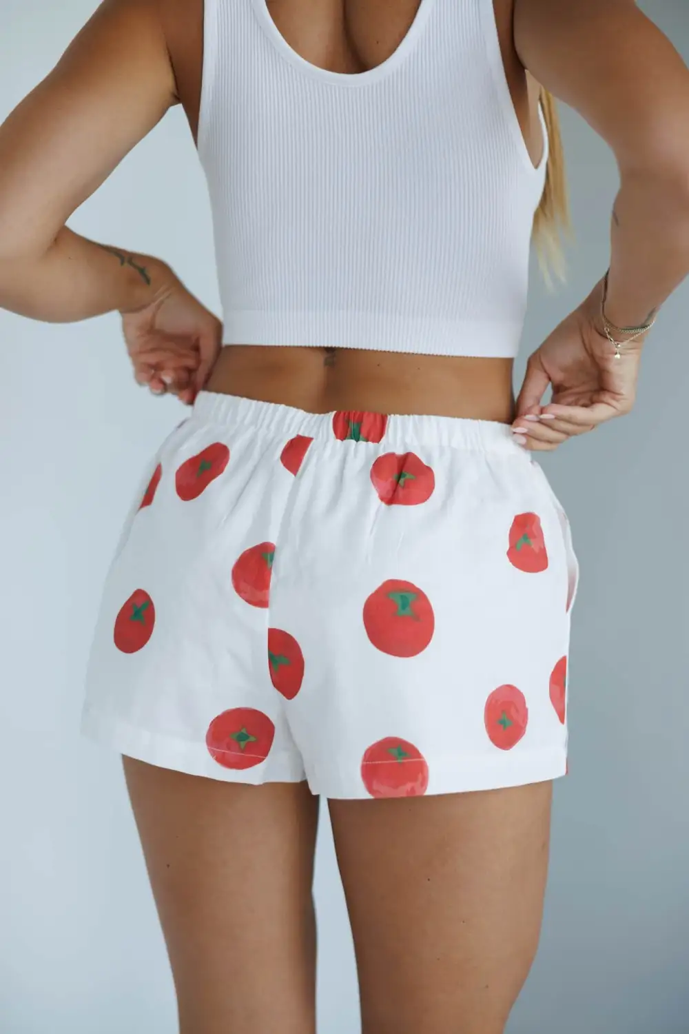 Cotton Polka Dot Boxer Shorts