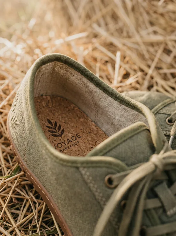 Clean-Look Herringbone Leaf Sport Look Unisex Barefoot Shoes