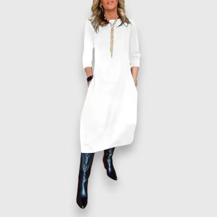 Natural Relaxed Everyday Casual Dress