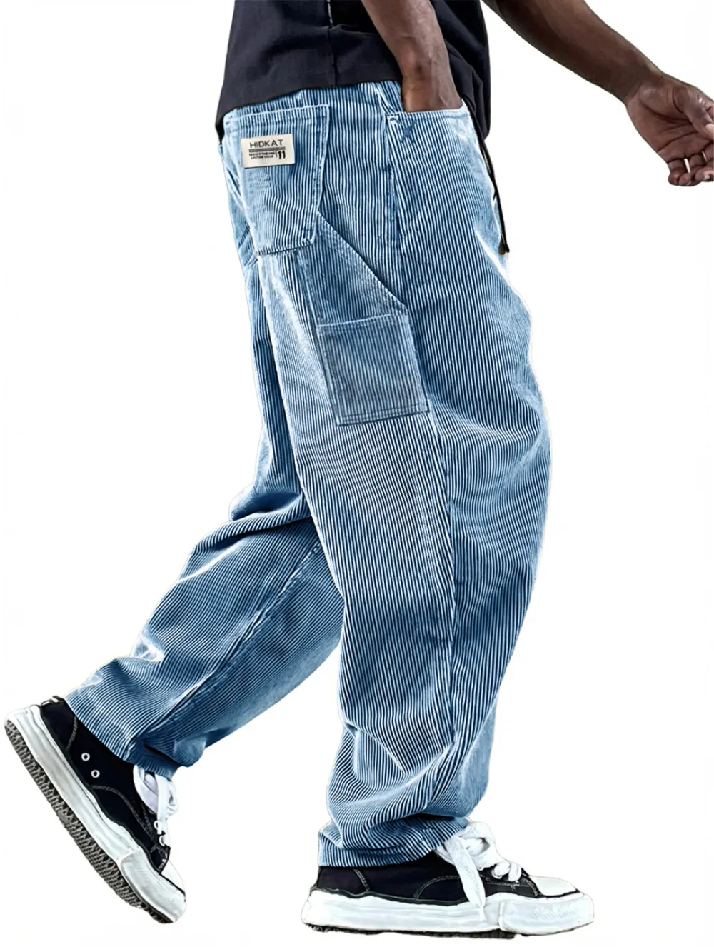 Comfort Fit Corduroy Utility Pocket Trousers