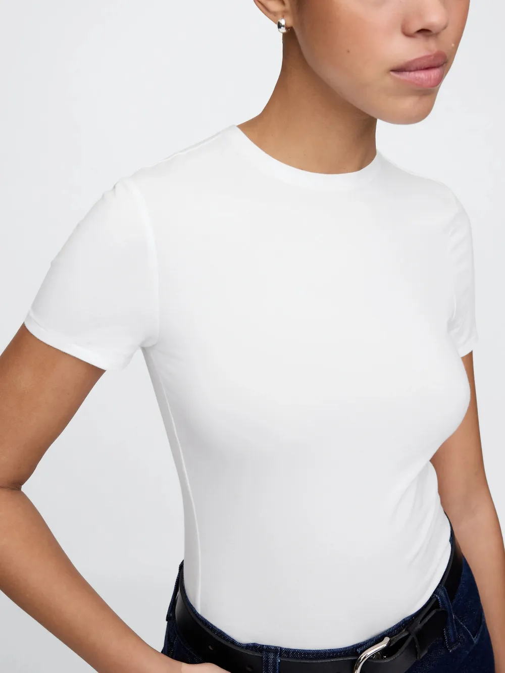 Fitted One-Piece T-Shirt