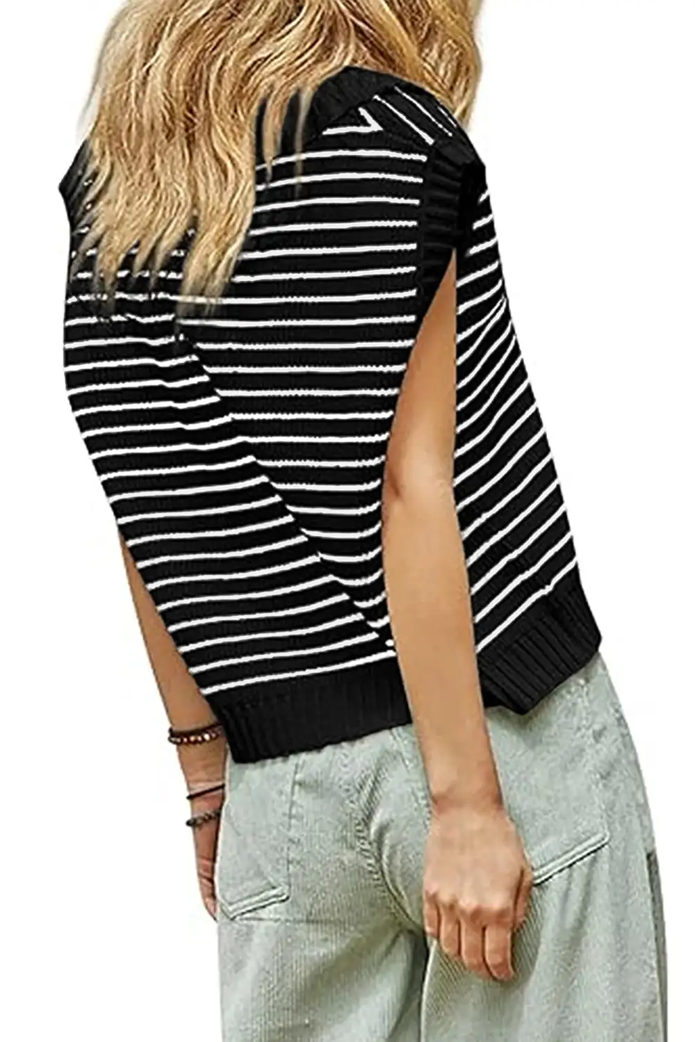 Knit Striped Tank Top