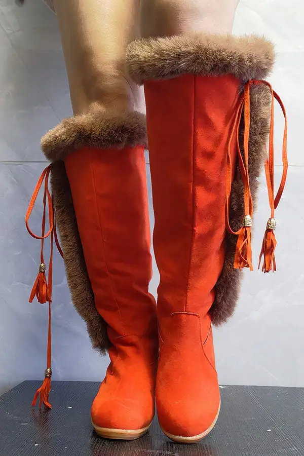 Fluffy Boots