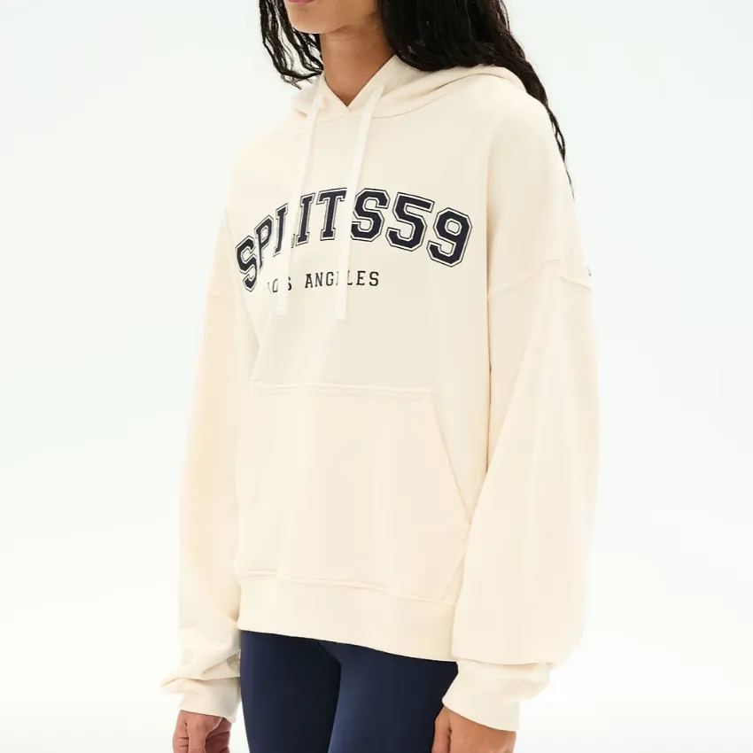 French Terry Oversized Hoodie