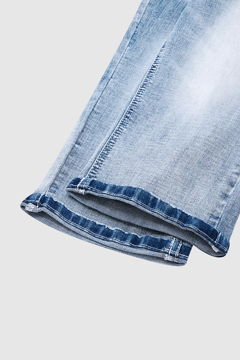 Ripped Low Waist Capris Jeans