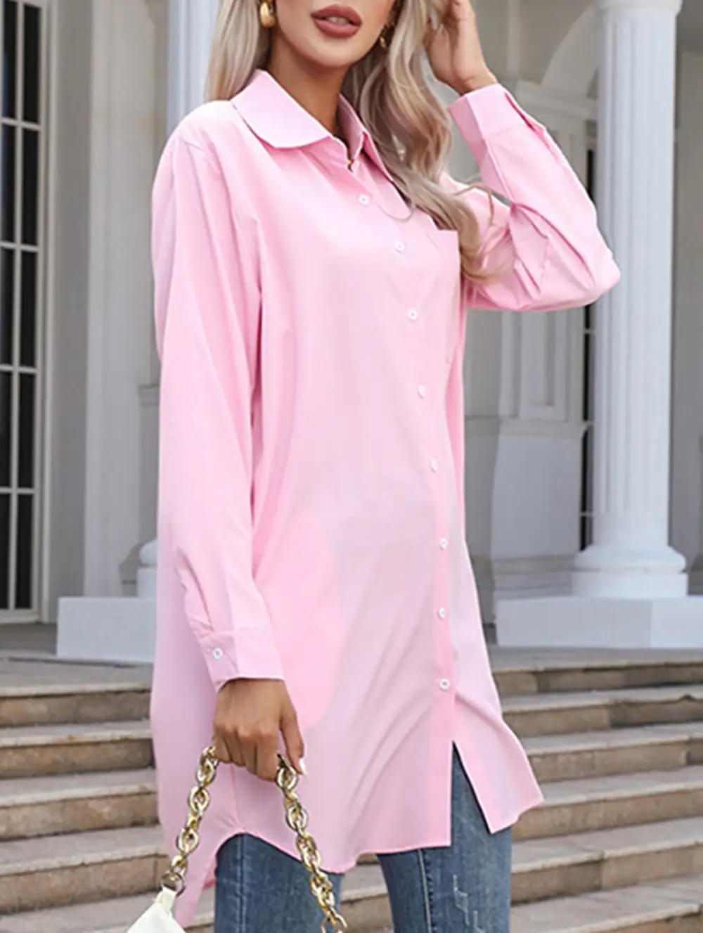 Relaxed Long Sleeve Shirt