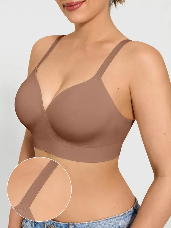 Seamless Wireless Shaping Lift Bra
