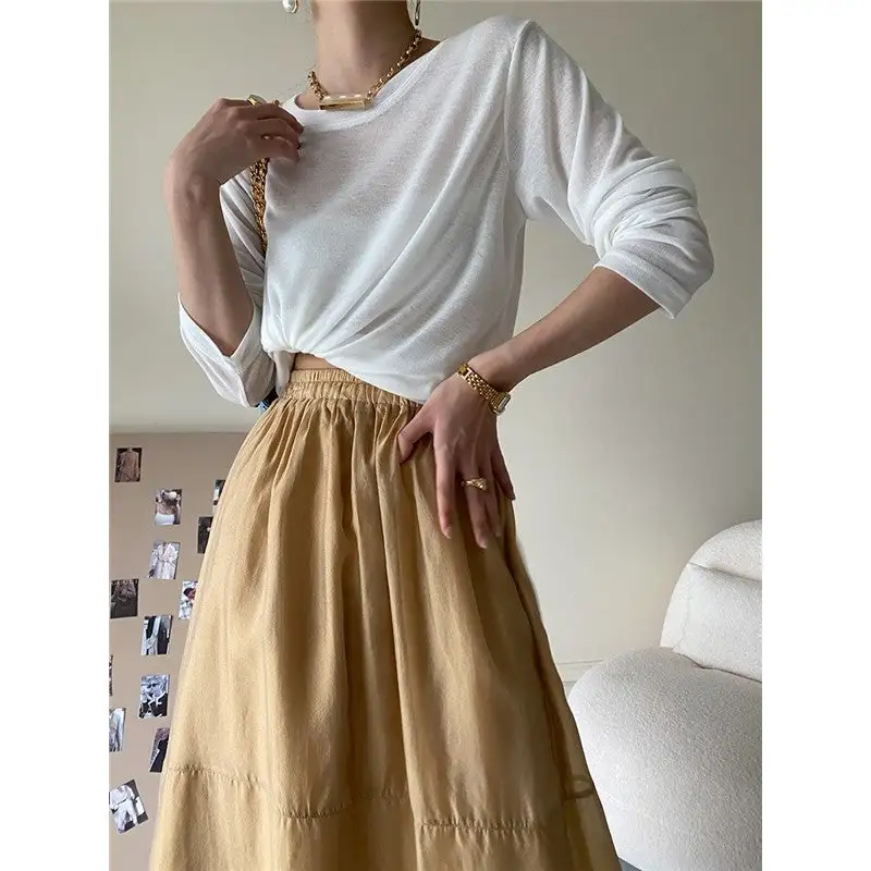 Loose Fit Long Sleeve T-Shirt