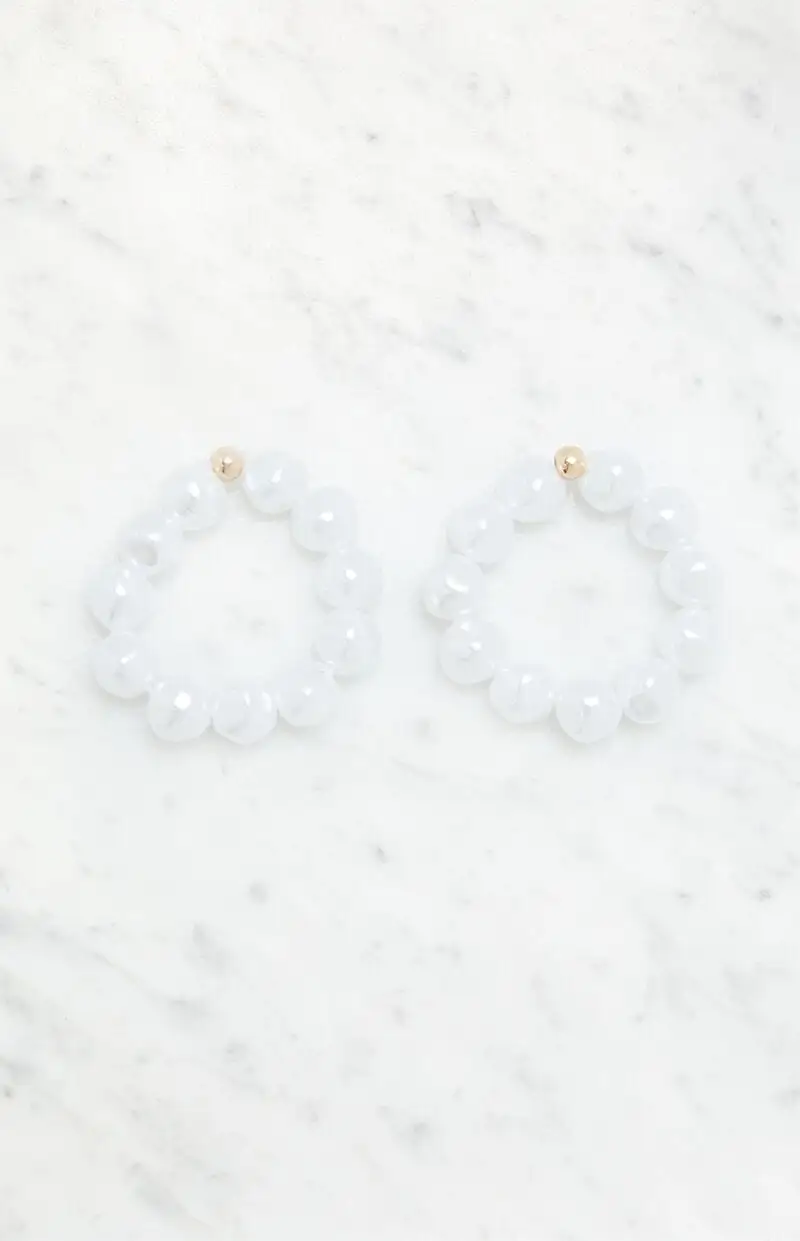 LA Hearts 2 Pack Pearl Rings