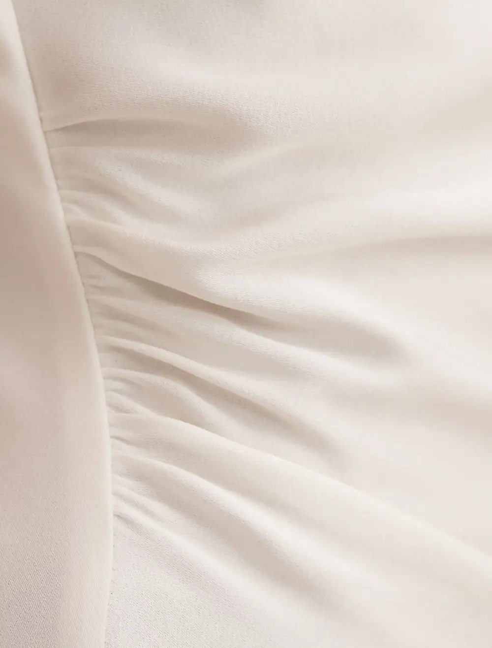 White Lace Trim One-Shoulder Sleeveless Top