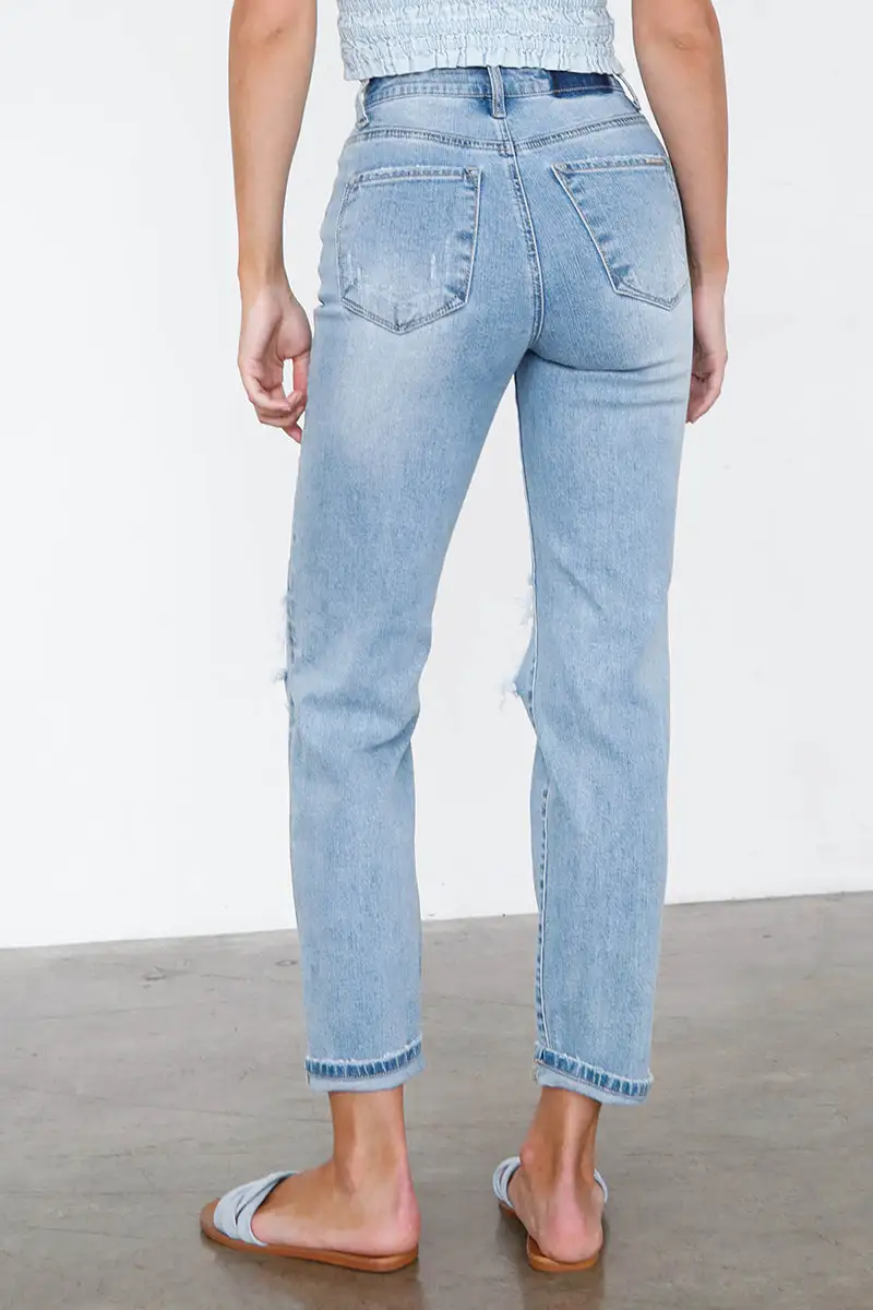 High Waist Mom Jeans