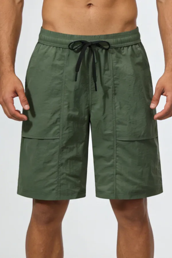 Quick Dry Drawstring Lightweight Athletic Shorts