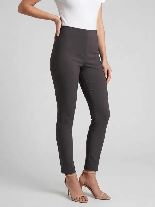 Minimal Mid-Rise Stretch Women's Stretch Mid-Rise Pants