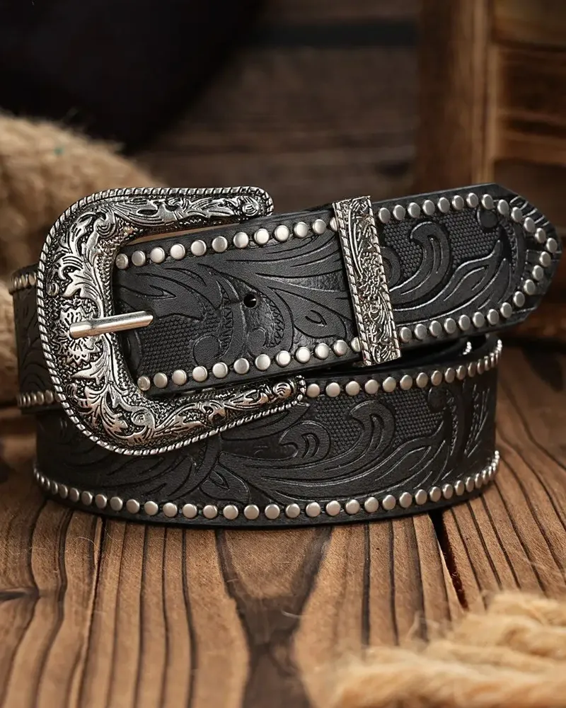 Classic Studded Women's Belt