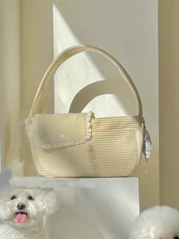 Cute Falbala Pet Bag Accessories